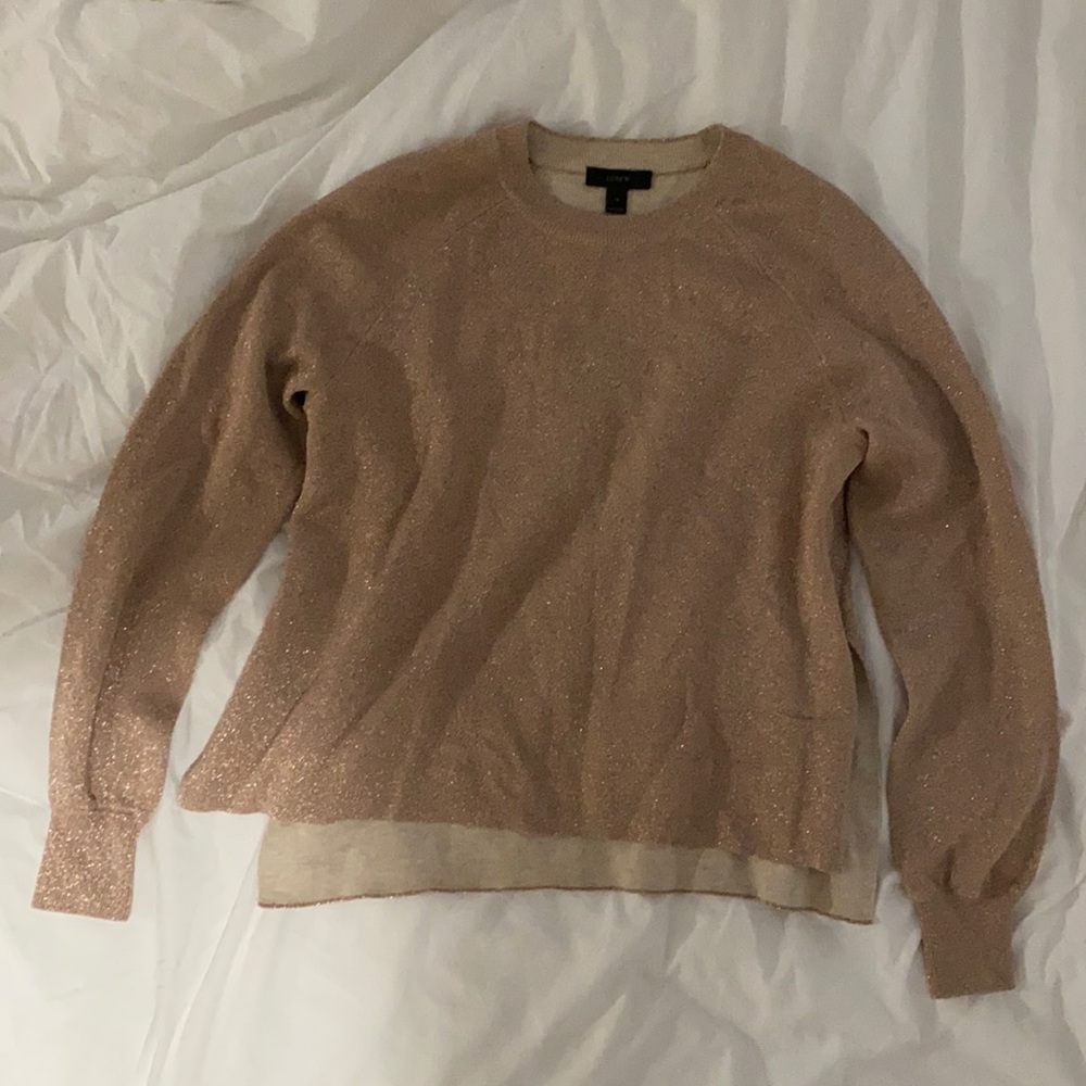 Sparkly J Crew sweater